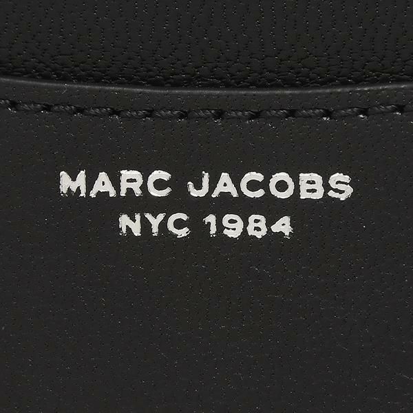 マークジェイコブス コインケース パスケース スリム84 カードケース ミニ財布 ブラック レディース MARC JACOBS S178L03FA22 001 詳細画像