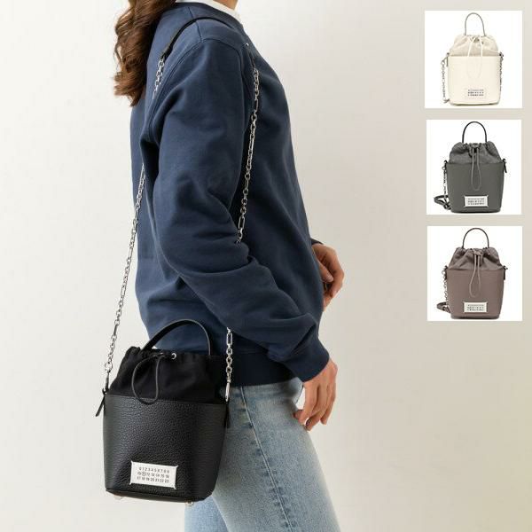 メゾンマルジェラ ショルダーバッグ ハンドバッグ 2WAY バケットバッグ レディース Maison Margiela S61WG0035 P4348