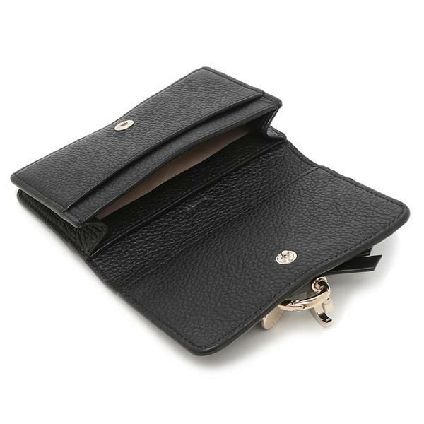 クロエ カードケース アルファベット ブラック レディース CHLOE CHC21WP015F57 001 詳細画像
