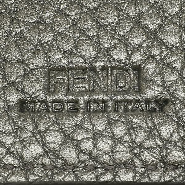 フェンディ 二つ折り財布 グレー メンズ FENDI 7M0001 AJJ1 F1HR3 詳細画像