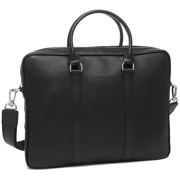 ロンシャン ブリーフケース ショルダーバッグ フローネ Sサイズ ビジネスバッグ ブラック メンズ LONGCHAMP 2122 021 047 A4対応