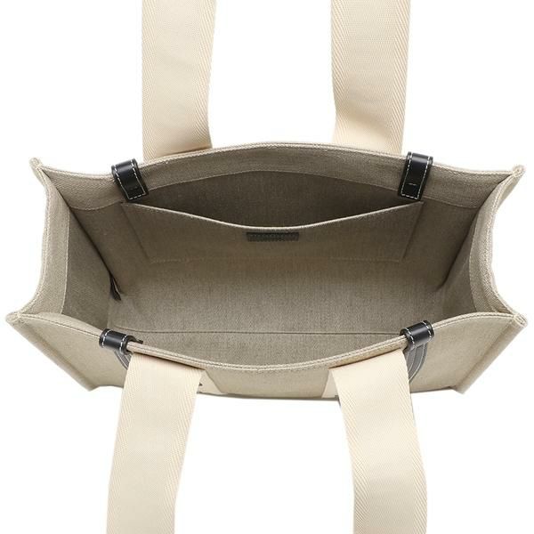 クロエ トートバッグ ウッディ ベージュ ネイビー レディース CHLOE CHC22AS383I26 91J A4対応 詳細画像