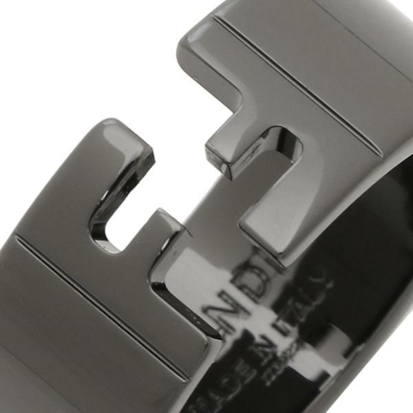 フェンディ 指輪 アクセサリー FFロゴ シルバー メンズ FENDI 7AJ193 B08 F01LK 詳細画像