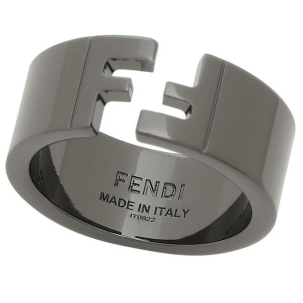 フェンディ 指輪 アクセサリー FFロゴ シルバー メンズ FENDI 7AJ193 B08 F01LK 詳細画像