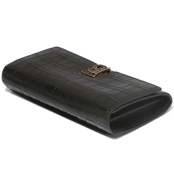 バーバリー 長財布 TBコンチネンタルウォレット ブラック レディース BURBERRY 8058477 A1189 詳細画像