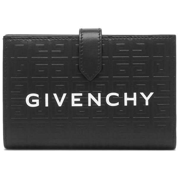 ジバンシィ 二つ折り財布 Gカット ブラック メンズ レディース GIVENCHY BB60K8B1J5 001 詳細画像