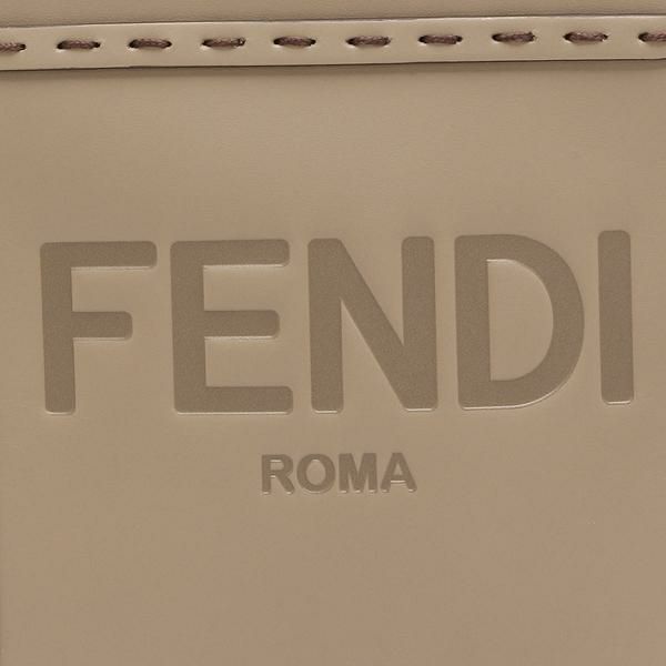 フェンディ ショルダーバッグ ハンドバッグ サンシャイン ショッパー ミニサイズ ミニバッグ ベージュ レディース FENDI 8BS051 ABVL F0E65 詳細画像