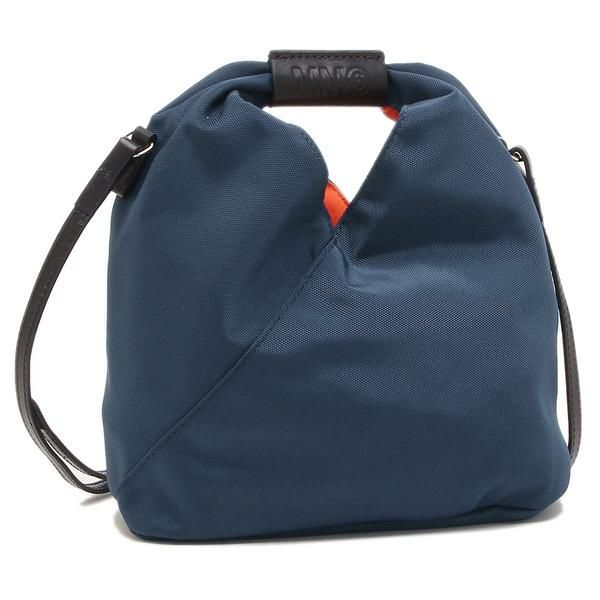 エムエムシックス メゾンマルジェラ ハンドバッグ ジャパニーズバッグ ネイビー レディース MM6 Maison Margiela S54WD0106 P4810 T6053