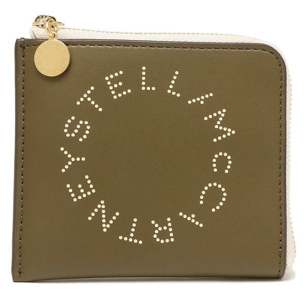 ステラマッカートニー カードケース コインケース エコ アルターマット ロゴ カーキ レディース STELLA McCARTNEY 700253 W8856 3220 詳細画像