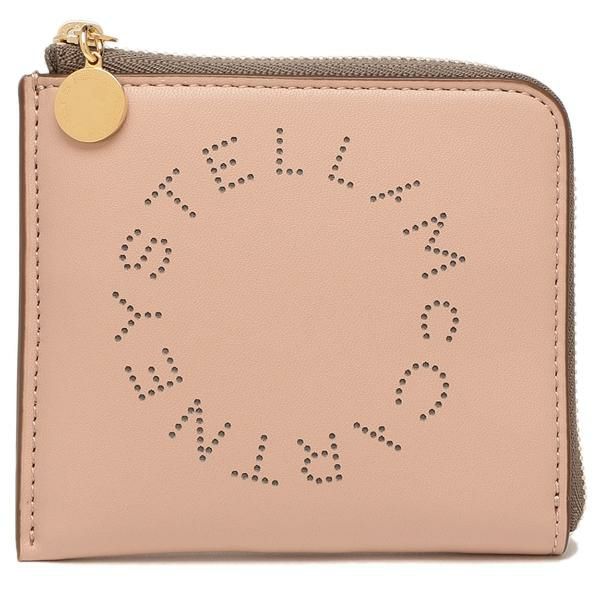 ステラマッカートニー カードケース コインケース エコ アルターマット ロゴ ベージュ レディース STELLA McCARTNEY 700253 W8856 6802 詳細画像