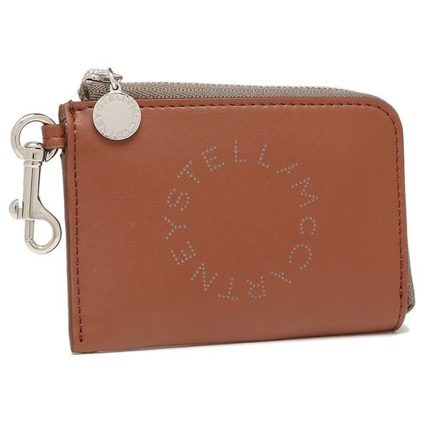 ステラマッカートニー カードケース フラグメントケース エコ アルターマット ブラウン レディース STELLA McCARTNEY 7P0007 W8856 2504