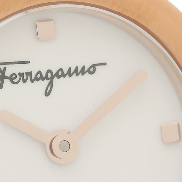 フェラガモ 時計 レディース バリナ 22mm クォーツ ホワイト レッド FERRAGAMO Salvatore Ferragamo SFHT01422 レザー 詳細画像
