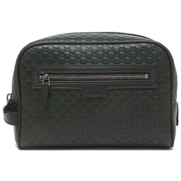 グッチ アウトレット クラッチバッグ GGレザー ブラック メンズ GUCCI 419775 BMJ1R 1000 詳細画像