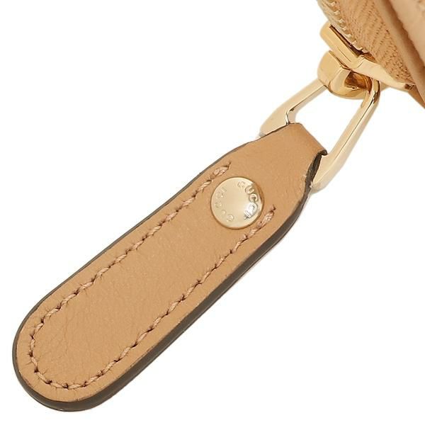 グッチ アウトレット 二つ折り財布 GGレザー ミニ財布 ベージュ レディース GUCCI 449395 BMJ1G 2754 詳細画像
