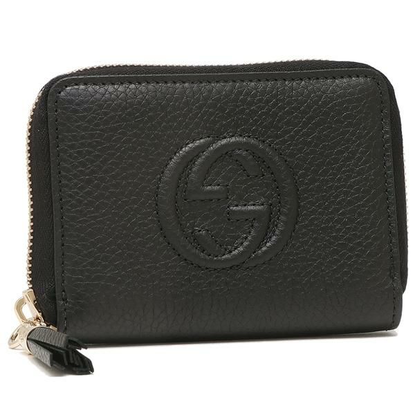 グッチ アウトレット コインケース ミニ財布 ブラック レディース GUCCI 598209 A7M0G 1000