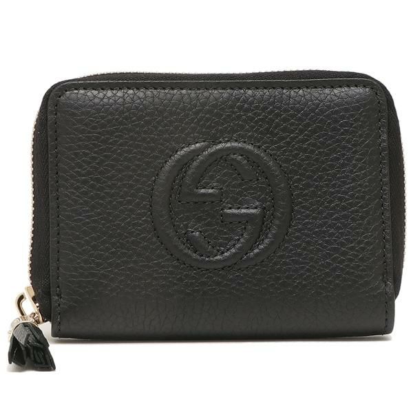 グッチ アウトレット コインケース ミニ財布 ブラック レディース GUCCI 598209 A7M0G 1000 詳細画像