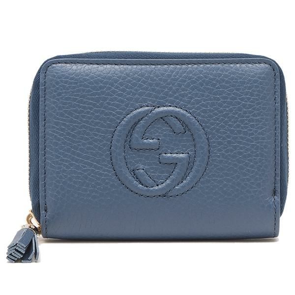 グッチ アウトレット コインケース ミニ財布 ブルー レディース GUCCI 598209 A7M0G 4231 詳細画像