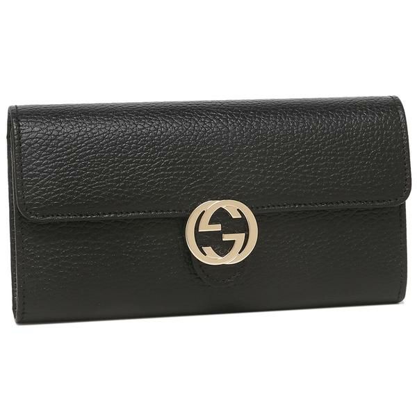 グッチ アウトレット 長財布 ブラック レディース GUCCI 615524 CAO0G 1000