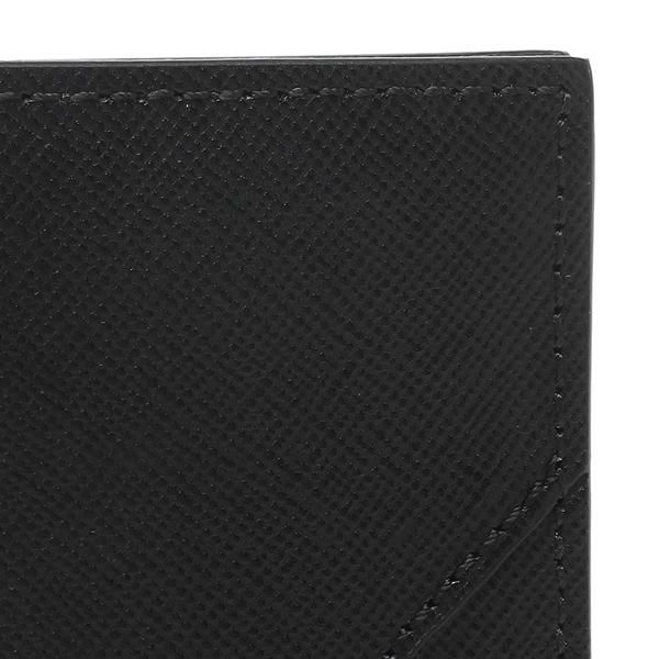 マルニ 二つ折り財布 ミニ財布 ブラック メンズ レディース MARNI PFMI0046U0 LV520 Z356N 詳細画像