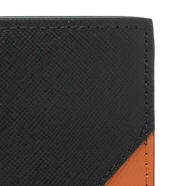 マルニ 二つ折り財布 トランク ミニ財布 ブラック ブルー オレンジ メンズ レディース MARNI PFMOQ14U13 LV520 Z586N 詳細画像