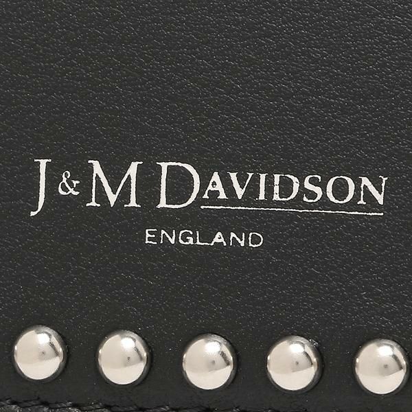 ジェイアンドエムデヴィッドソン 三つ折り財布 ミニ財布 ブラック レディース J&M DAVIDSON SFLW1XX SCXX 999S 詳細画像