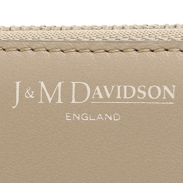 ジェイアンドエムデヴィッドソン 二つ折り財布 ミニ財布 コインケース ベージュ レディース J&M DAVIDSON SSZW0XX SCXX 951S 詳細画像