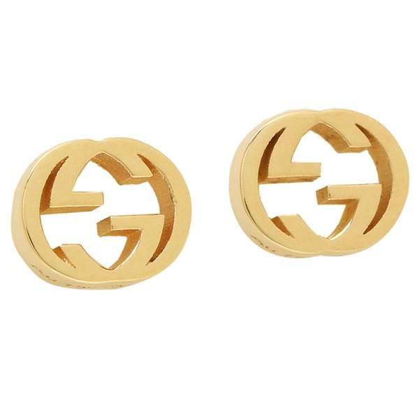 グッチ ピアス アクセサリー インターロッキングG ゴールド レディース GUCCI 662111 J8500 8000