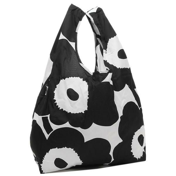 マリメッコ トートバッグ エコバッグ スマートバッグ ウニッコ ブラック ホワイト レディース MARIMEKKO 091492 190 A4対応 マルチカラー