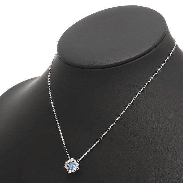 スワロフスキー ネックレス アクセサリー ペンダント シルバー ブルー レディース SWAROVSKI 5642927 SPARKLING DANCE SILVER BLUE 詳細画像