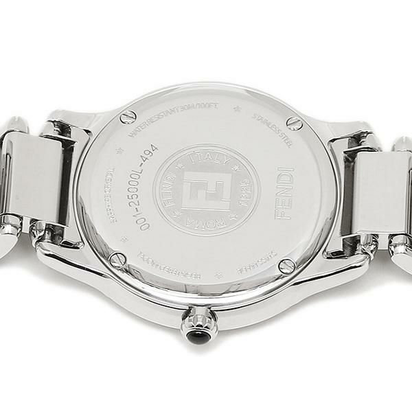 フェンディ 腕時計 レディース FENDI F251024000 ホワイト/シルバー 詳細画像