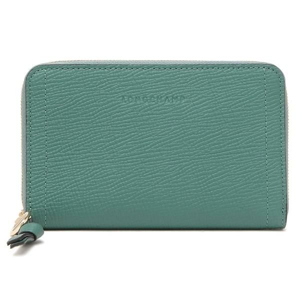ロンシャン 二つ折り財布 メールボックス コンパクト財布 グリーン レディース LONGCHAMP 3622 HTA 139 詳細画像