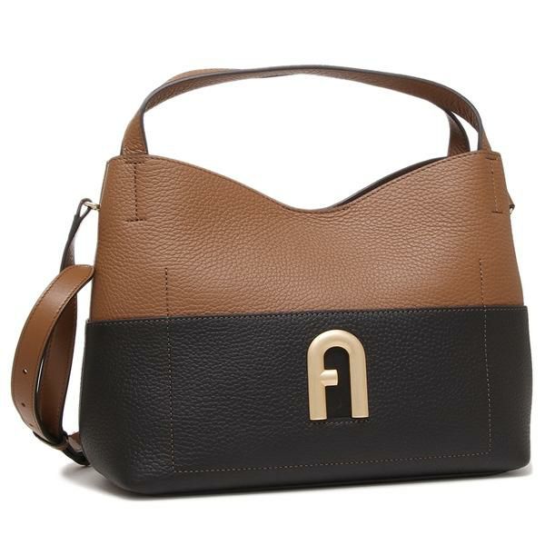 フルラ ハンドバッグ ショルダーバッグ プリムラ Sサイズ ブラック ブラウン レディース FURLA WB00507 BX0642 O9200