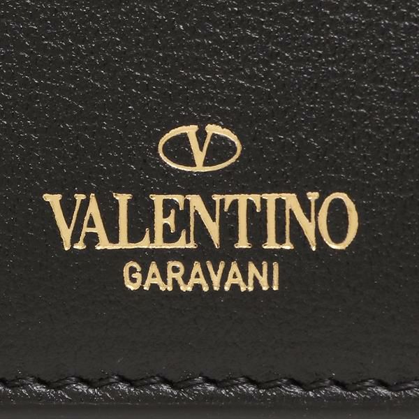 ヴァレンティノ コインケース カードケース コインパース ロックスタッズ ブラック レディース VALENTINO GARAVANI 1W0P0T35 BOL 0NO 詳細画像