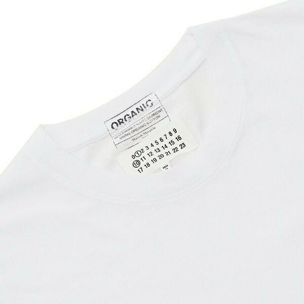 メゾンマルジェラ Tシャツ ホワイト ベージュ メンズ Maison Margiela S50GC0678 S23973 963 詳細画像