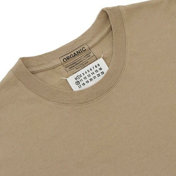 メゾンマルジェラ Tシャツ ベージュ ブラウン メンズ Maison Margiela S50GC0678 S23973 965 詳細画像