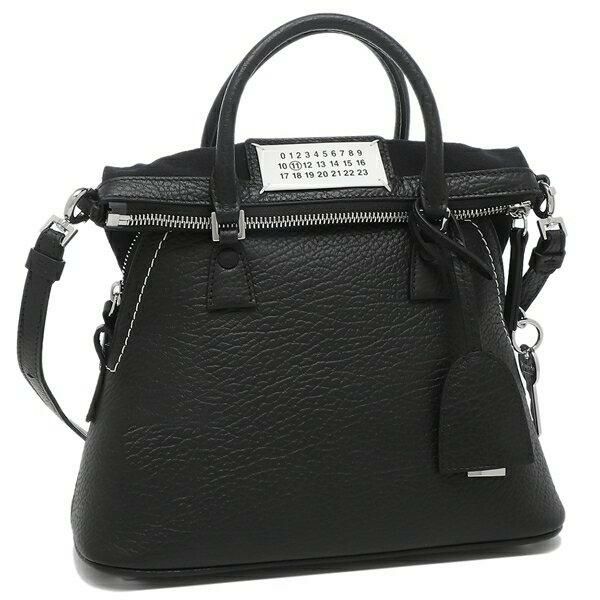 メゾンマルジェラ ハンドバッグ ショルダーバッグ ファイブエーシー クラシック 2WAY ブラック Maison Margiela S56WG0082 P4455 T8013 詳細画像