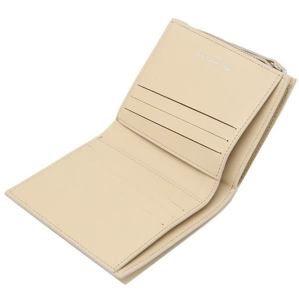メゾンマルジェラ 二つ折り財布 コンパクト財布 ベージュ メンズ Maison Margiela SA1UI0020 P4745 T2086 詳細画像
