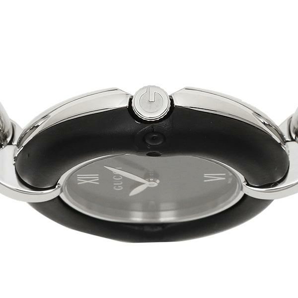 グッチ 時計 レディース GUCCI バンブー 腕時計 ウォッチ ホワイト/シルバー/ブラック 詳細画像