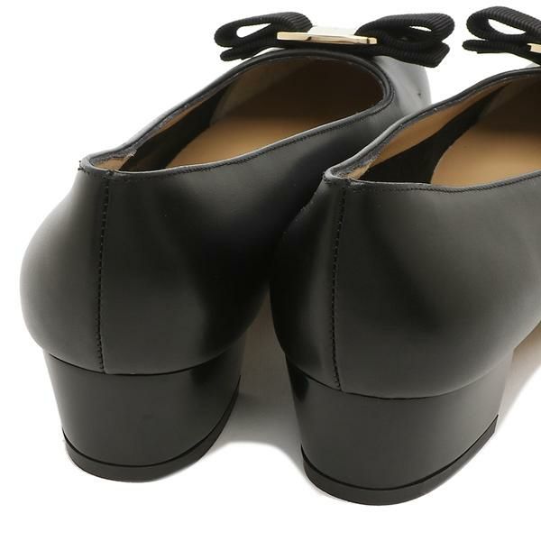 フェラガモ パンプス ヴァラ ブラック レディース FERRAGAMO Salvatore Ferragamo 17468 NERO 詳細画像