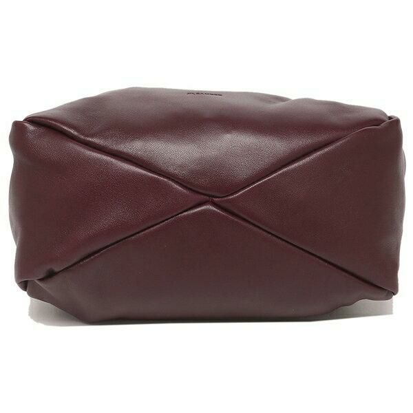 ジルサンダー ショルダーバッグ スクランチ レッド レディース JIL SANDER J08WD0023P 4846 609 詳細画像