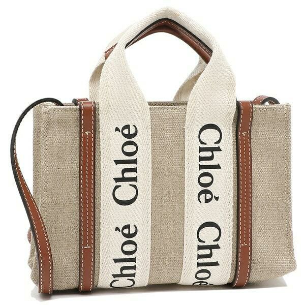 クロエ トートバッグ ショルダーバッグ ウッディ 2WAY ミニバッグ レディース CHLOE CHC22AP237I26 詳細画像