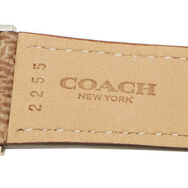 コーチ 時計用ベルト レディース アップルウォッチ 交換バンド 替えベルト 38mm 40mm COACH レザー 詳細画像