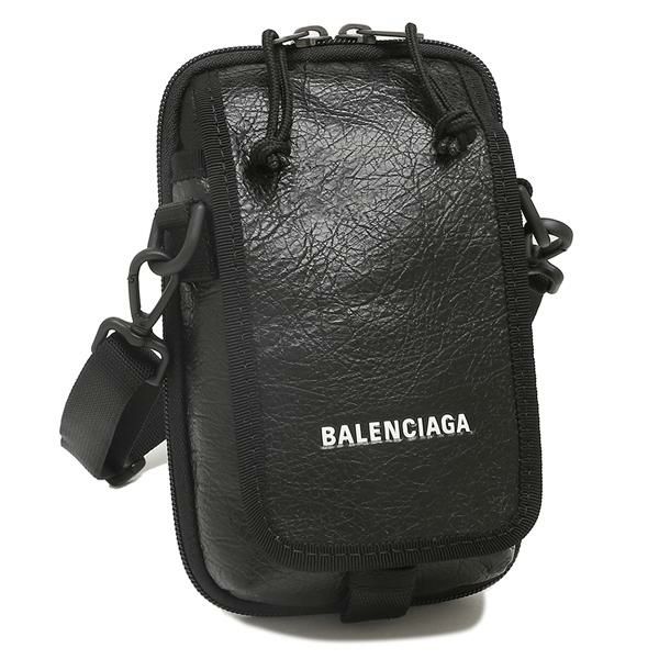 バレンシアガ ショルダーバッグ エクスプローラー ミニバッグ ブラック メンズ レディース BALENCIAGA 593329 DB9C5 1000