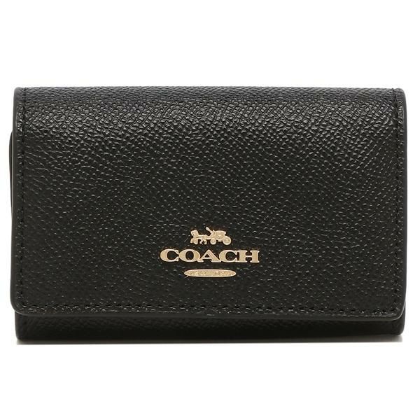 コーチ アウトレット キーケース ブラック メンズ COACH 76741 IMBLK 詳細画像