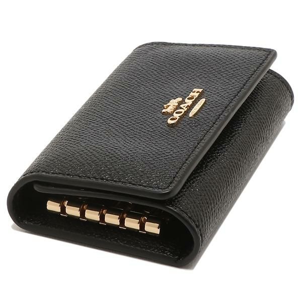 コーチ アウトレット キーケース ブラック メンズ COACH 76741 IMBLK 詳細画像