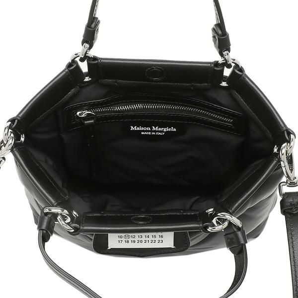 メゾンマルジェラ ハンドバッグ ショルダーバッグ グラムスラム 2WAY ミニトート ブラック レディース Maison Margiela S56WD0133 P4300 T8013 詳細画像