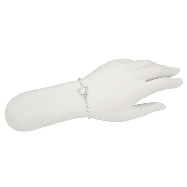 スワロフスキー ブレスレット アクセサリー ラブリー シルバー ホワイト SWAROVSKI 5636447 詳細画像