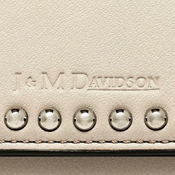 ジェイアンドエムデヴィッドソン 三つ折り財布 ミニ財布 グレー レディース J&M DAVIDSON SFLW1XXSCXX 0001 910S 詳細画像