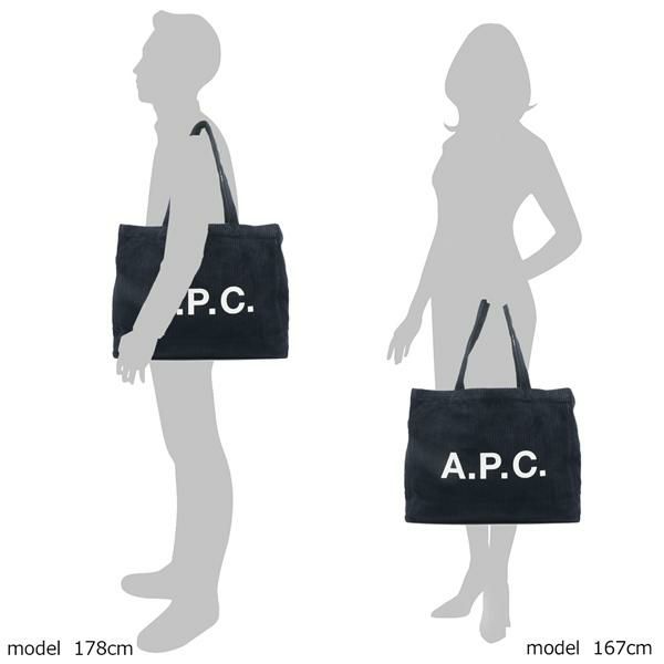 アーペーセー トートバッグ ネイビー メンズ レディース APC M61443 COEZQ IAK A4対応 詳細画像