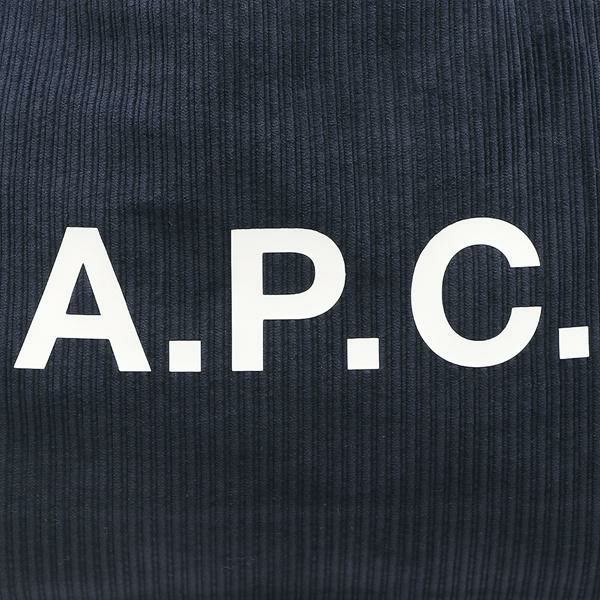 アーペーセー トートバッグ ネイビー メンズ レディース APC M61443 COEZQ IAK A4対応 詳細画像